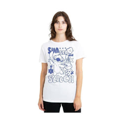 Lilo & Stitch - T-shirt SUN SEA - Femme (Blanc) - XXL