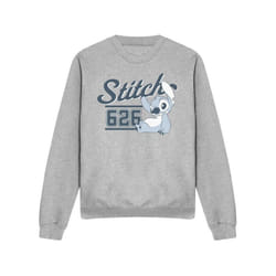 Lilo & Stitch - Sweat - Adulte (Gris chiné) - S