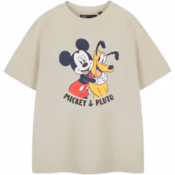 Disney - T-shirt manches courtes - Garçon (Beige) - 2/3 ans