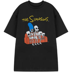 The Simpsons - T-shirt Manches courtes - Homme (Noir) - M