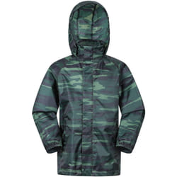 Mountain Warehouse - Veste imperméable PAKKA - Enfant (Vert kaki) - 2/3 ans