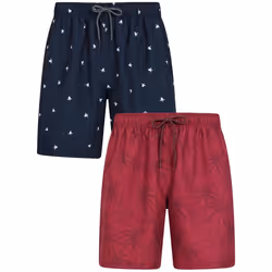 Mountain Warehouse - Shorts de bain ARUBA - Homme (Bordeaux) - XS – Court (Short)