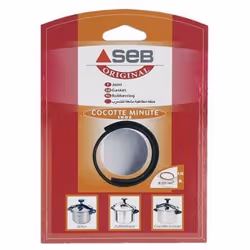 Joint de couvercle 4,5-6L aluminium pour cocotte-minute SEB Diamètre : 220mm 790141 Appareils compatibles : COCOTTE-MINUTE SE ...