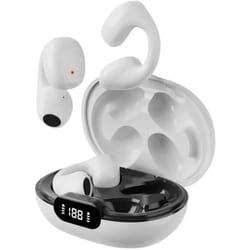 Écouteurs sans fil - GENERIC - Clip-On - Bluetooth 5.3 - Suppression active du bruit - Écran LED