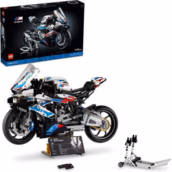 Maquette de Moto LEGO Technic - BMW - M 1000 RR - Rouge Blanc Bleu - 1:5 - Pour Adultes