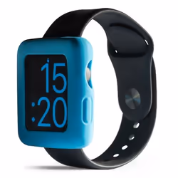 Boompods boomtime, Emplacement, Smartwatch, Bleu, Apple, Watch, Silicone