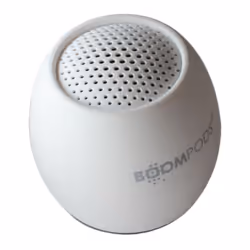 Boompods Zero Talk Alexa Speaker, 3 cm, 3 W, Sans fil, Enceinte portable mono, Blanc, Universel