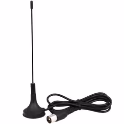 August DTA180, Noir, 1,08 dB, DAB, UHF, VHF, 1,5 m, 470 - 862 MHz, 174 - 230 MHz