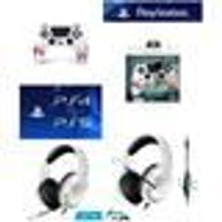 Manette de jeu - Zombie - PS4 - Bluetooth - 3.5 JACK - Couleur Blanc