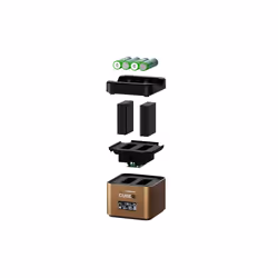 Hahnel ProCube2 Olympus chargeur de batterie Batterie de caméra de sport actif Secteur, Allume-cigare - Vue supplémentaire 4