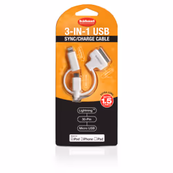 Hahnel 1000 651.0 câble USB 1,5 m USB A Micro-USB B Blanc