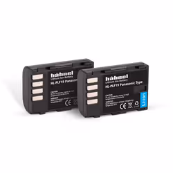 Hahnel HL-PLF19 Twin Pack, Panasonic, 1970 mAh, 7,2 V, Lithium-Ion (Li-Ion)