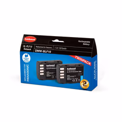 Hahnel HL-PLF19 Twin Pack Lithium-Ion (Li-Ion) 1970 mAh