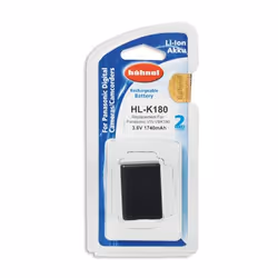 Hahnel HL-K180, 1740 mAh, 3,6 V, Lithium-Ion (Li-Ion)
