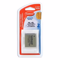 Hahnel HL-6L, 800 mAh, 3,7 V, Lithium-Ion (Li-Ion)