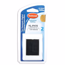 Hahnel HL-PH7E, 630 mAh, 3,7 V, Lithium-Ion (Li-Ion)