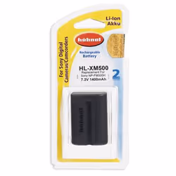 Hahnel HL-XM500, 1500 mAh, 7,2 V, Lithium-Ion (Li-Ion)