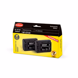 Hahnel HL-XZ100 Twin Pack Lithium-Ion (Li-Ion) 2000 mAh