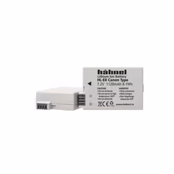 Hahnel HL-E8, Canon, 1120 mAh, 7,2 V, Lithium-Ion (Li-Ion)