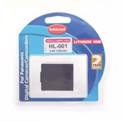 Hahnel HL-001 for Panasonic Digital Camera, 720 mAh, 3,6 V, Lithium-Ion (Li-Ion)