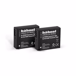 Hahnel HL-PLG10HP Twin Pack, Panasonic, 1000 mAh, 7,2 V, Lithium-Ion (Li-Ion)