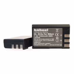 Hahnel HL-EL9A, Nikon, 1080 mAh, 7,4 V, Lithium-Ion (Li-Ion)