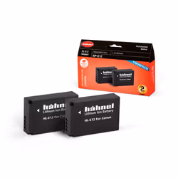 Hahnel HL-E12 Twin pack (LP-E12), Canon, 850 mAh, 7,2 V, Lithium-Ion (Li-Ion)