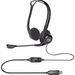 Logitech 960 Casque Avec fil Arceau USB Type-A Noir - Vue supplémentaire 4