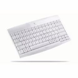Logitech Cordless Keyboard for Wii, FR clavier RF sans fil Blanc