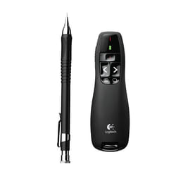Logitech Wireless Presenter R400 télécommande RF Noir