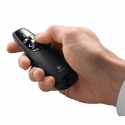 Logitech Wireless Presenter R400 télécommande RF Noir