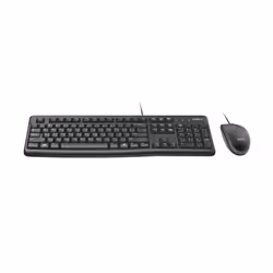 Logitech Desktop MK120 clavier Souris incluse USB QWERTY Anglais Noir