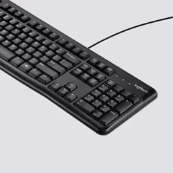Logitech Desktop MK120 clavier Souris incluse USB QWERTZ Suisse Noir - Vue supplémentaire 4