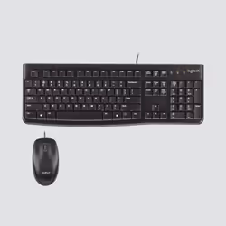 Logitech Desktop MK120 clavier Souris incluse USB QWERTZ Suisse Noir - Vue supplémentaire 6