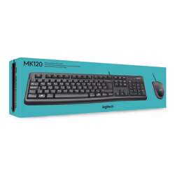 Logitech Desktop MK120 clavier Souris incluse USB QWERTY Noir - Vue supplémentaire 12