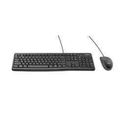 Logitech Desktop MK120 clavier Souris incluse USB QWERTY Noir