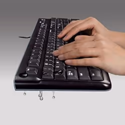 Logitech Desktop MK120 clavier Souris incluse USB QWERTY Noir - Vue supplémentaire 9