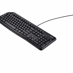Logitech K120 Corded Keyboard clavier USB AZERTY Belge Noir - Vue supplémentaire 4
