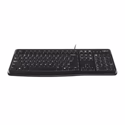 Logitech K120 Corded Keyboard clavier Universel USB AZERTY Français Noir