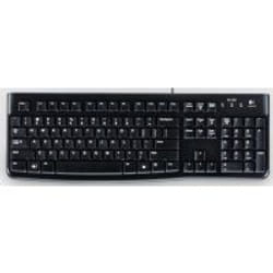 Logitech K120 Corded Keyboard clavier USB QWERTY Italien Noir