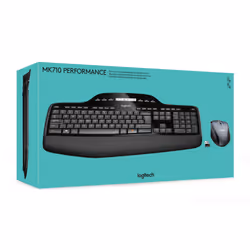 Logitech MK710 Performance clavier Souris incluse RF sans fil QWERTY Espagnole Noir