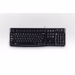 Logitech Keyboard K120 for Business clavier USB QWERTY Russe Noir