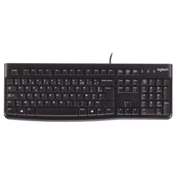 Logitech Keyboard K120 for Business clavier USB AZERTY Belge Noir