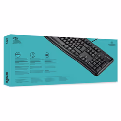 Logitech Keyboard K120 for Business clavier USB AZERTY Belge Noir - Vue supplémentaire 9