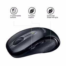 Logitech M510 souris RF sans fil Laser - Vue supplémentaire 5