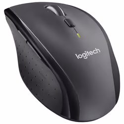 Logitech LGT-M705S, Droitier, Optique, RF sans fil, 1000 DPI, Charbon de bois