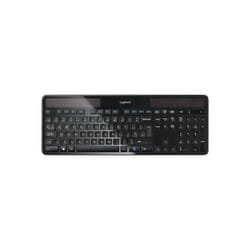Logitech Wireless Solar Keyboard K750 clavier RF sans fil QWERTZ Suisse Noir