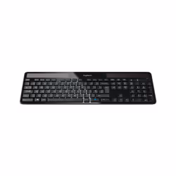 Logitech Wireless Solar Keyboard K750 clavier RF sans fil QWERTY Anglais Noir