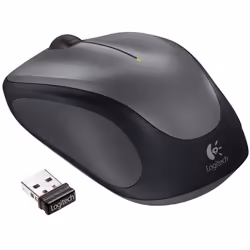 Logitech LGT-M235B, Droitier, Optique, RF sans fil, Noir