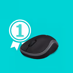 Logitech M185 souris Ambidextre RF sans fil Optique 1000 DPI
